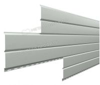 Металлический сайдинг Lбрус-15х240 (ПРМ-03-9006-0.5) Белый алюминий Металлический сайдинг Lбрус-15х240 (ПРМ-03-9006-0.5) Белый алюминий