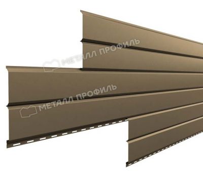 Металлический сайдинг Lбрус-15х240 (ПРМ-03-Ephyra-0.5) Золотой металлик от производителя  Металл Профиль по цене 1 550 р Металлический сайдинг Lбрус-15х240 (ПРМ-03-Ephyra-0.5) Золотой металлик от производителя  Металл Профиль по цене 1 550 р