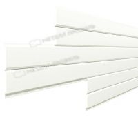 Металлический сайдинг Lбрус-15х240 (PURMAN-20-9010-0.5) Чистый Белый Металлический сайдинг Lбрус-15х240 (PURMAN-20-9010-0.5) Чистый Белый