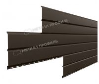Металлический сайдинг Lбрус-15х240 (PURMAN-20-RR32-0.5) Темно-коричневый Металлический сайдинг Lбрус-15х240 (PURMAN-20-RR32-0.5) Темно-коричневый
