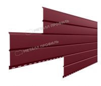 Металлический сайдинг Lбрус-15х240 (VikingMP E-20-3005-0.5) Красное вино Металлический сайдинг Lбрус-15х240 (VikingMP E-20-3005-0.5) Красное вино