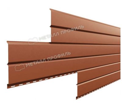 Металлический сайдинг Lбрус-15х240 NormanMP (ПЭ-01-8004-0.5) Коричневая медь от производителя Металл Профиль по цене 419 р Металлический сайдинг Lбрус-15х240 NormanMP (ПЭ-01-8004-0.5) Коричневая медь от производителя Металл Профиль по цене 419 р