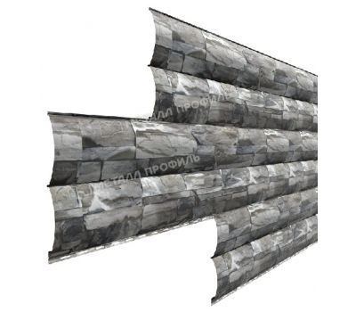 Металлический сайдинг Woodstock-28х330 (ECOSTEEL-01-Белый Камень ПР-0.5) от производителя Металл Профиль по цене 1 550 р Металлический сайдинг Woodstock-28х330 (ECOSTEEL-01-Белый Камень ПР-0.5) от производителя Металл Профиль по цене 1 550 р