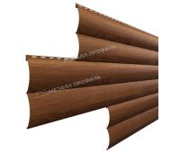 Металлический сайдинг Woodstock-28х330 (ECOSTEEL_MA-01-МореныйДуб-0.5) Металлический сайдинг Woodstock-28х330 (ECOSTEEL_MA-01-МореныйДуб-0.5)