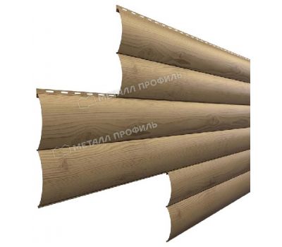 Металлический сайдинг Woodstock-Н-28х330 (ECOSTEEL_MA-01-Сосна-0.5) от производителя Металл Профиль по цене 1 550 р Металлический сайдинг Woodstock-Н-28х330 (ECOSTEEL_MA-01-Сосна-0.5) от производителя Металл Профиль по цене 1 550 р