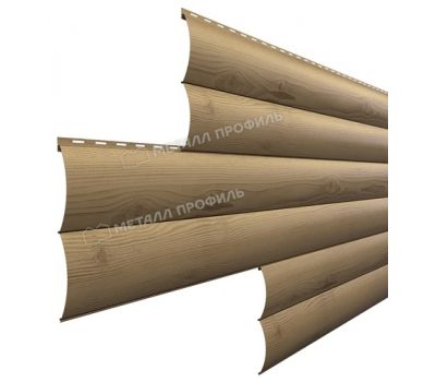 Металлический сайдинг Woodstock-Т-28х330 (ECOSTEEL_MA-01-Сосна-0.5) от производителя  Металл Профиль по цене 1 550 р Металлический сайдинг Woodstock-Т-28х330 (ECOSTEEL_MA-01-Сосна-0.5) от производителя  Металл Профиль по цене 1 550 р
