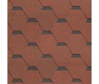Гибкая черепица Однослойная Классик, коллекция Самба – Рубин Гибкая черепица Однослойная Классик, коллекция Самба – Рубин