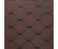 Гибкая черепица НИЦЦА Каштан Гибкая черепица НИЦЦА Каштан