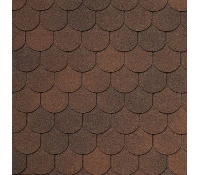 Гибкая черепица ASSISI marrone 434 от производителя  Tegola по цене 948 р Гибкая черепица ASSISI marrone 434 от производителя  Tegola по цене 948 р