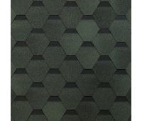 Гибкая черепица, коллекция Оптима – Зеленый Гибкая черепица, коллекция Оптима – Зеленый