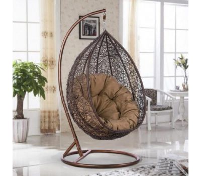 Подвесное кресло из искусственного ротанга AFM-219A Brown от производителя  Afina по цене 22 900 р Подвесное кресло из искусственного ротанга AFM-219A Brown от производителя  Afina по цене 22 900 р