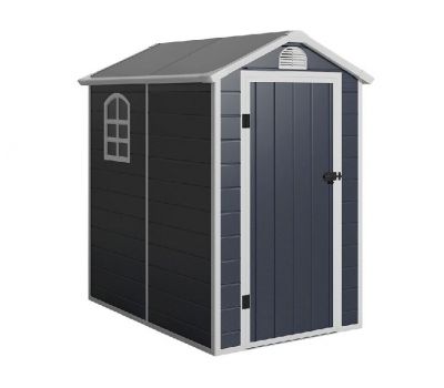 Сарай пластиковый Black Fox Modernist B 2,5м2 от производителя  Lifetime по цене 55 000 р Сарай пластиковый Black Fox Modernist B 2,5м2 от производителя  Lifetime по цене 55 000 р