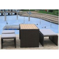 Трансформер-Диван плетеный из иск. ротанга S330A-W63 Brown Трансформер-Диван плетеный из иск. ротанга S330A-W63 Brown