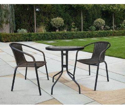 Комплект плетеной мебели из иск. ротанга Асоль-LR02 LRC-02/LRT-02-D60 Dark Brown от производителя  Afina по цене 10 000 р Комплект плетеной мебели из иск. ротанга Асоль-LR02 LRC-02/LRT-02-D60 Dark Brown от производителя  Afina по цене 10 000 р