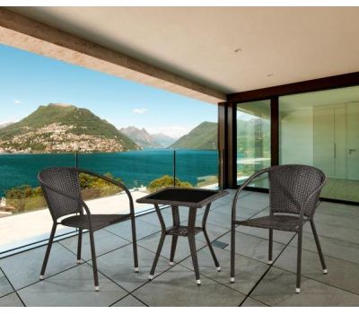 Комплект плетеной мебели из иск. ротанга T25A/Y137C-W53 Brown 2Pcs от производителя  Afina по цене 21 900 р Комплект плетеной мебели из иск. ротанга T25A/Y137C-W53 Brown 2Pcs от производителя  Afina по цене 21 900 р