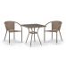 Комплект плетеной мебели из иск. ротанга T282BNT/Y137C-W56 Light Brown 2Pcs от производителя  Afina по цене 25 500 р