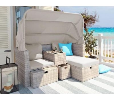 Комплект мебели плетеной из иск. ротанга AFM-330 Beige от производителя Afina по цене 119 000 р Комплект мебели плетеной из иск. ротанга AFM-330 Beige от производителя Afina по цене 119 000 р