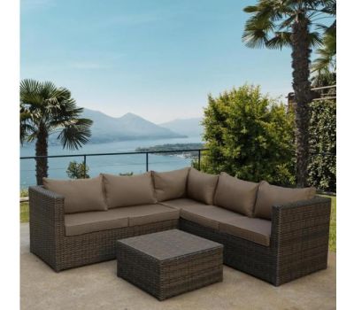 Комплект мебели плетеной из иск. ротанг YR825A Brown/Beige от производителя  Afina по цене 99 000 р Комплект мебели плетеной из иск. ротанг YR825A Brown/Beige от производителя  Afina по цене 99 000 р