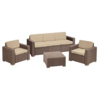 Комплект мебели California 3 Seater Капучино  Комплект мебели California 3 Seater Капучино