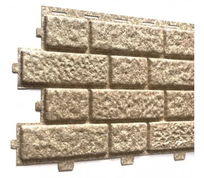Фасадные панели Кирпичная кладка Шампань от производителя  Tecos по цене 320 р Фасадные панели Кирпичная кладка Шампань от производителя  Tecos по цене 320 р