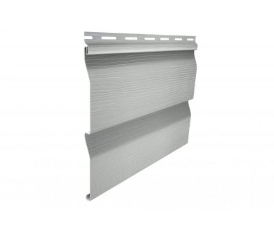 Виниловый сайдинг , Корабельный брус Серый от производителя Ю-Пласт по цене 260 р Виниловый сайдинг , Корабельный брус Серый от производителя Ю-Пласт по цене 260 р