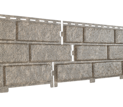 Фасадная панель Стоун Хаус - Кирпич Бежевый от производителя  Ю-Пласт по цене 620 р Фасадная панель Стоун Хаус - Кирпич Бежевый от производителя  Ю-Пласт по цене 620 р