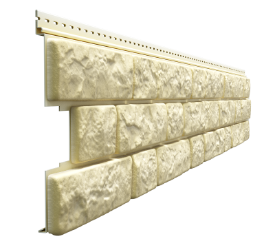 Фасадные панели - серия LUX BERGART под камень Кешью от производителя  Docke по цене 462 р