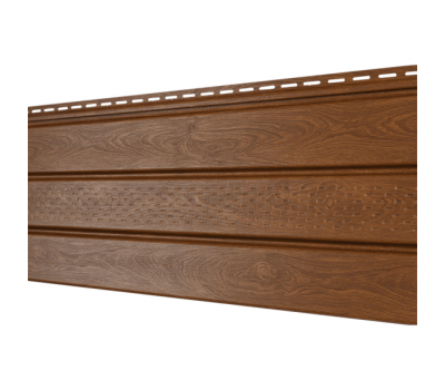 Софит перфорация по центру Дуб Золотой от производителя Ю-Пласт по цене 698 р Софит перфорация по центру Дуб Золотой от производителя Ю-Пласт по цене 698 р