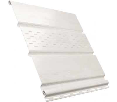 Софит перфорация по центру Белый от производителя Ю-Пласт по цене 597 р Софит перфорация по центру Белый от производителя Ю-Пласт по цене 597 р