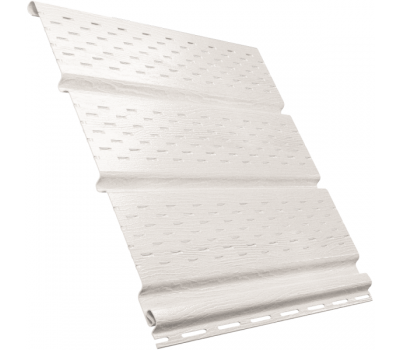 Софит с полной перфорацией Белый от производителя  Ю-Пласт по цене 597 р