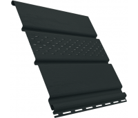 Софит перфорация по центру Графитовый Софит перфорация по центру Графитовый