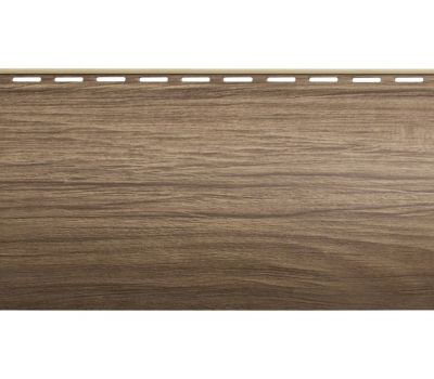 Виниловый сайдинг, Люкс Blockhouse BH-01 Орех от производителя  Альта-профиль по цене 463 р