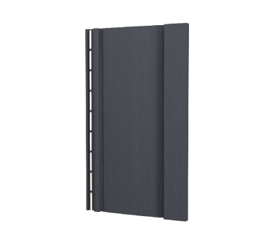 Сайдинг Вертикальный Вертикальный S7, Графит от производителя Docke по цене 333 р Сайдинг Вертикальный Вертикальный S7, Графит от производителя Docke по цене 333 р