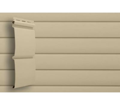 Виниловый сайдинг классик D4.8 Блокхаус - Бежевый от производителя  Grand Line по цене 373 р Виниловый сайдинг классик D4.8 Блокхаус - Бежевый от производителя  Grand Line по цене 373 р