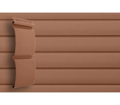 Виниловый сайдинг премиум D4.8 Блокхаус - Темно бежевый от производителя  Grand Line по цене 415 р Виниловый сайдинг премиум D4.8 Блокхаус - Темно бежевый от производителя  Grand Line по цене 415 р