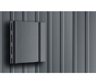 Виниловый вертикальный сайдинг Acryl - Графит от производителя Grand Line по цене 381 р Виниловый вертикальный сайдинг Acryl - Графит от производителя Grand Line по цене 381 р