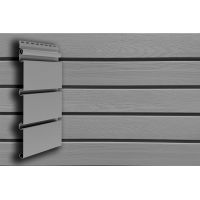 Виниловый сайдинг Архитектурный планкен Standart Серый