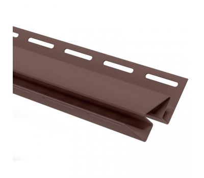 Внутренний угол коричневый для винилового сайдинга от производителя  Россия по цене 580 р Внутренний угол коричневый для винилового сайдинга от производителя  Россия по цене 580 р