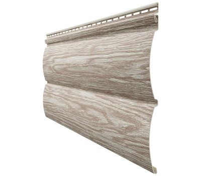 Виниловый сайдинг - серия LUX Блок-Хаус D4,7T,( под бревно) Орех от производителя  Docke по цене 592 р Виниловый сайдинг - серия LUX Блок-Хаус D4,7T,( под бревно) Орех от производителя  Docke по цене 592 р