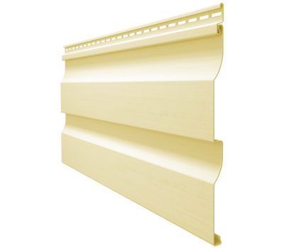 Виниловый сайдинг - серия PREMIUM D4,5D, (Корабельный брус) Банан от производителя  Docke по цене 364 р Виниловый сайдинг - серия PREMIUM D4,5D, (Корабельный брус) Банан от производителя  Docke по цене 364 р