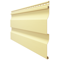 Виниловый сайдинг - серия PREMIUM D4,5D,(Корабельный брус) Лимон