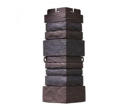 Угол наружный Сланец Элит Орех от производителя  Grand Line по цене 687 р Угол наружный Сланец Элит Орех от производителя  Grand Line по цене 687 р