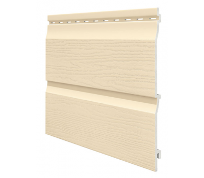 Виниловый сайдинг панель двойная Kerrafront Classic - Beige от производителя Vox по цене 1 924 р Виниловый сайдинг панель двойная Kerrafront Classic - Beige от производителя Vox по цене 1 924 р