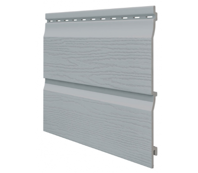 Виниловый сайдинг панель двойная Kerrafront Classic - Grey от производителя  Vox по цене 1 924 р Виниловый сайдинг панель двойная Kerrafront Classic - Grey от производителя  Vox по цене 1 924 р