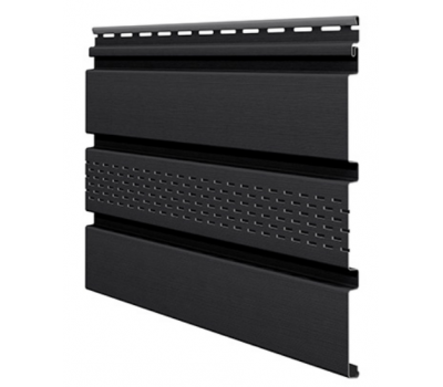 Софиты ламинированные с центральной перфорацией, Графит от производителя  Vox по цене 425 р Софиты ламинированные с центральной перфорацией, Графит от производителя  Vox по цене 425 р