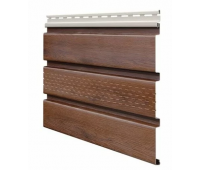 Софиты ламинированные с центральной перфорацией, Коричневый Софиты ламинированные с центральной перфорацией, Коричневый