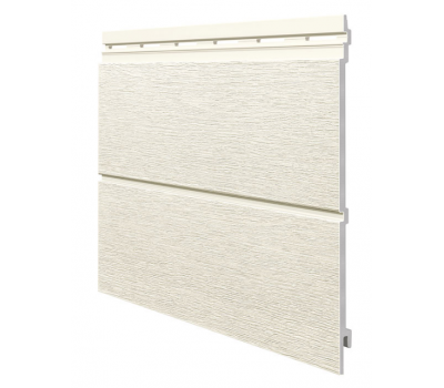 Виниловый сайдинг панель двойная Kerrafront Modern Wood - White от производителя  Vox по цене 4 134 р Виниловый сайдинг панель двойная Kerrafront Modern Wood - White от производителя  Vox по цене 4 134 р