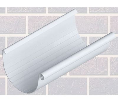 Водосточный желоб Белый 4м от производителя  Альта-профиль по цене 650 р Водосточный желоб Белый 4м от производителя  Альта-профиль по цене 650 р