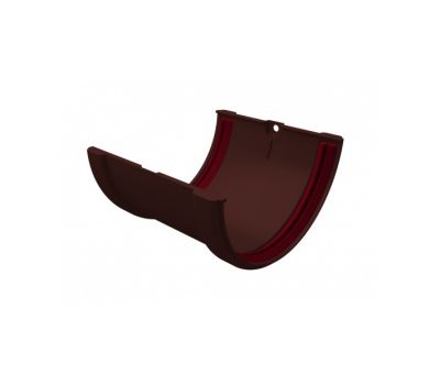 Соединитель желобов ПВХ Шоколад от производителя Grand Line по цене 320 р Соединитель желобов ПВХ Шоколад от производителя Grand Line по цене 320 р