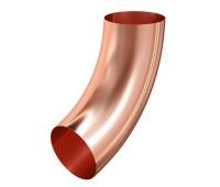 Колено трубы Медь 125/90 Колено трубы Медь 125/90